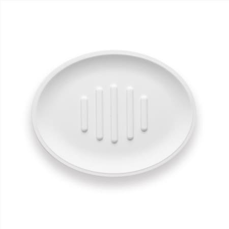 Sttelli Sttelli Belize White Plastic Soap Dish BEA-SDI-WHI